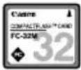 CANON Pixma MP460 - ▶ Kompatibilné pamät'ové karty - 1