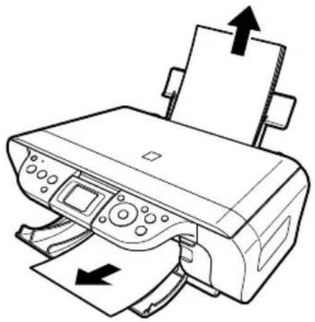 CANON Pixma MP460 - Чищення застряглого паперу з пристрою автоматичної подачі аркушів - 1