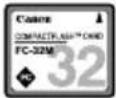 CANON Pixma MP460 - ▶ Сумісні карти пам'яті - 1