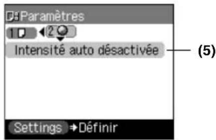 CANON Pixma MP460 - ▶ Modification des paramètres de copie - 2
