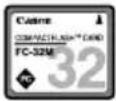 CANON Pixma MP460 - ▶ Поддерживаемые карты памяти - 1