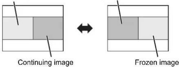 PANASONIC PTLB80NTU - ● Switching the position - 1