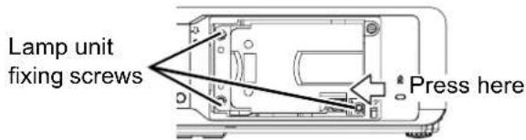 PANASONIC PTLB80NTU - ●-Removing and replacing the lamp unit - 4