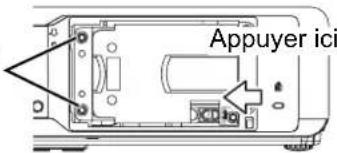 PANASONIC PTLW80NTU - Retirer et remplacer la lampe - 3