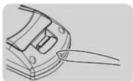 PANASONIC PTLW80NTU - Attaching a hand strap - 1