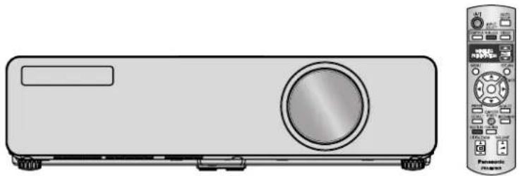 PANASONIC PTLW80NTU - Model No. PT-LW80NTU - 1