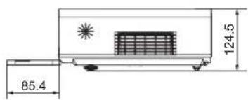 PANASONIC PTF100NTU - Dimensions - 2
