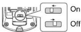 PANASONIC PTF100NTU - - Deactivating the LASER button - 1
