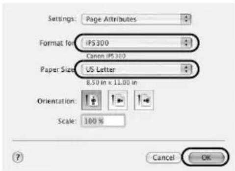 CANON Pixma iP5300 - Pastaba - 1