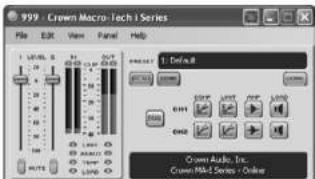 CROWN MacroTech i 12000i - Control del software - 1