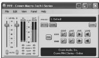 CROWN MacroTech i 12000i - Control del software - 1