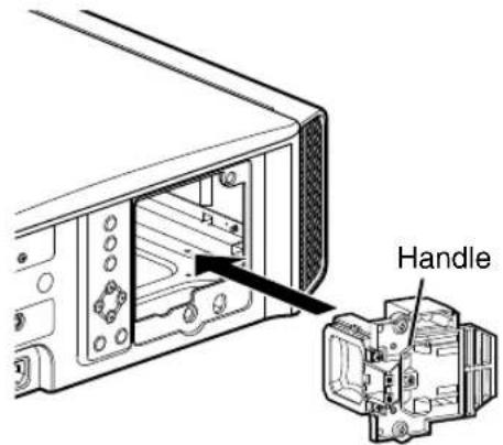 JVC DLARS4910U - Install the new lamp unit - 1