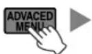 JVC DLARS4910U - Appuyez sur la touche [ADVANCED MENU] pour afficher le menu gamma - 1