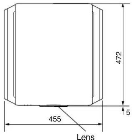 JVC DLARS4910U - Dimensions - 1