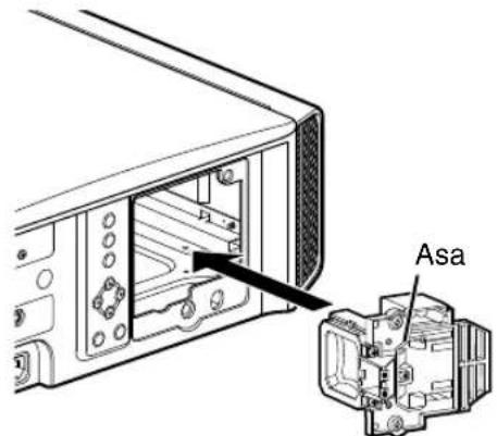 JVC DLARS4910U - Instale la nuevo unidad de lampara - 1