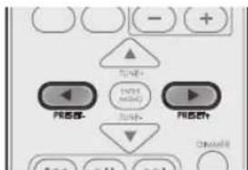 SHERWOOD S9 - Sintonizar las emisoras memorizadas - 1