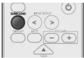 SHERWOOD S9 - Appuyez sur SURROUND pour selectionner STEREO, 3D STEREO ou 3D SURROUND. - 1