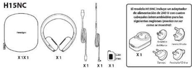 Paradigm H15NC - CUIDADO DE SUS AURICULARES - 2