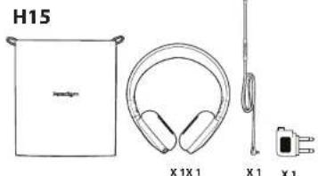 Paradigm H15NC - CUIDADO DE SUS AURICULARES - 1