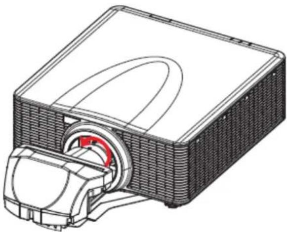 OPTOMA BXCTA16 - Retrait de l'objectif UST - 2