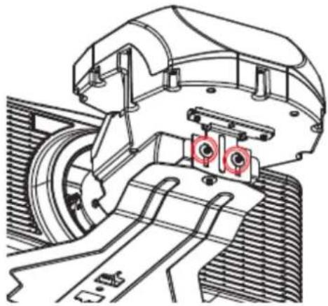 OPTOMA BXCTA16 - Réglage de la position de l'image et de la mise au point - 1
