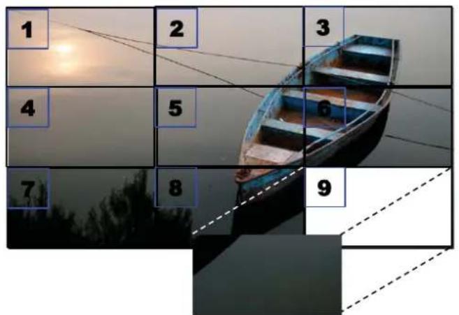 LG LD4201 - 使用拼接模式 - 1