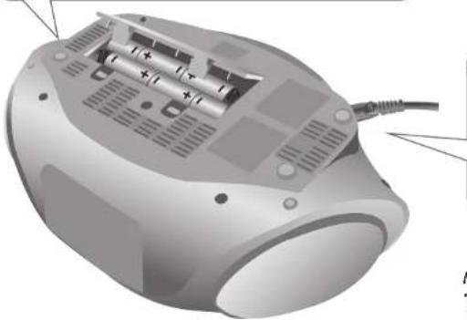 LG LPC53 - Colocação das Pilhas - 2