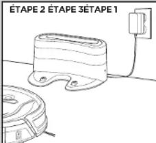 SHARK ION Robot RV750 - SECTION B - PREPARATION DE LA STATION DE CHARGE - 2