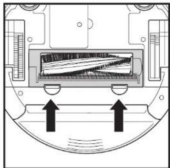 SHARK ION Robot RV750 - CLEANING THE MULTI-SURFACE BRUSH-ROLL - 1