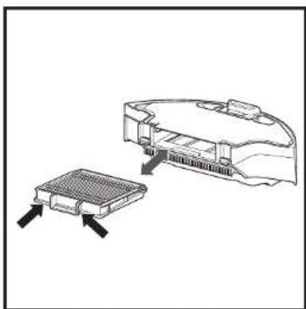 SHARK ION Robot RV750 - NETTOYAGE ET REMPLACEMENT DU FILTRE - 2