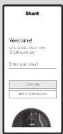 SHARK ION Robot RV750 - STEP 2 - CREATE AN ACCOUNT - 1