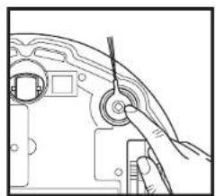 SHARK ION Robot RV750 - INSTALLING THE SIDE BRUSHES CHARGING - 2