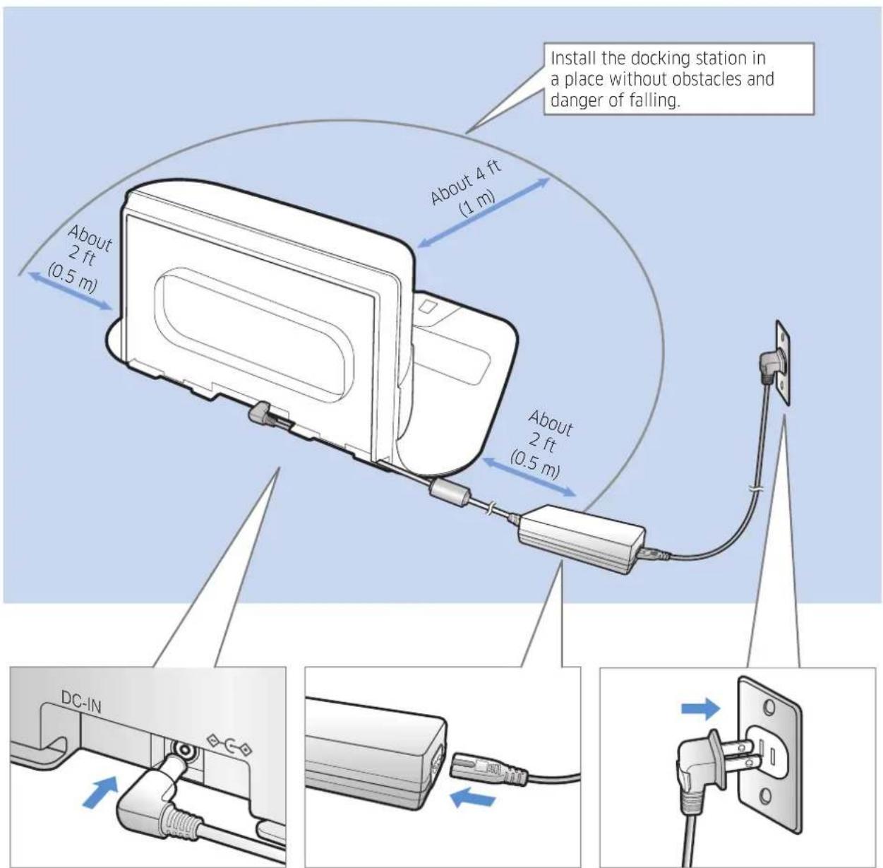 SAMSUNG POWERbot VR1AM7040WG - Installation - 1