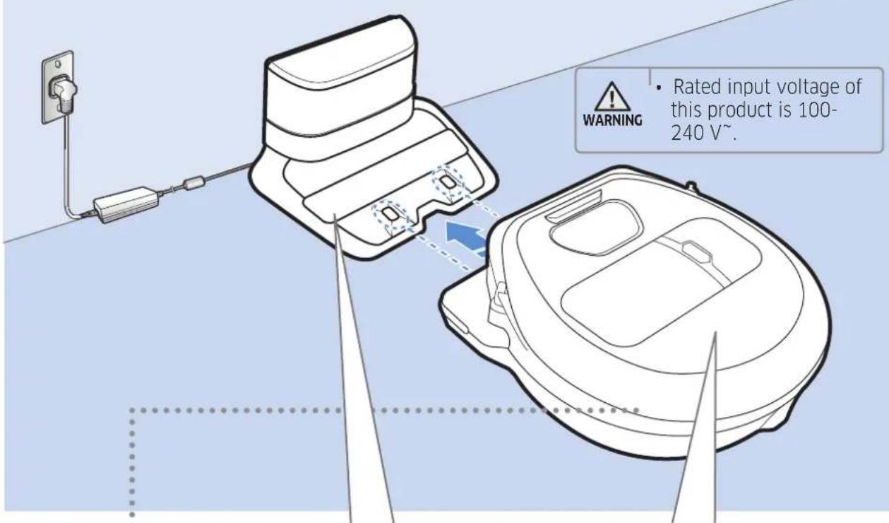 SAMSUNG POWERbot VR2AM7070WS - Smart Charging - 1