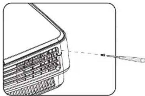 BENQ MW526E - Mettez le projecteur hors tension et débranchez-le de la prise murale. Si la lampe est chaude, laissez-la refroidir pendant 45 minutes pour éviter de vous brûler.6 - 12