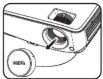 BENQ MW526E - Mise en marche du projecteur - 3