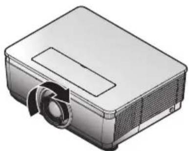BENQ W8000 - Installer le nouvel objectif - 4