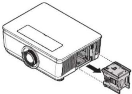 BENQ W8000 - Remplacement de la lampe - 8