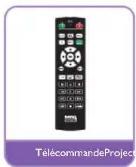 BENQ W8000 - Accessoires fournis - 3