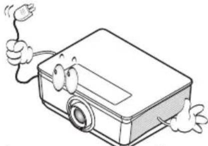 BENQ W8000 - Consignes de sécurité (suite) - 4