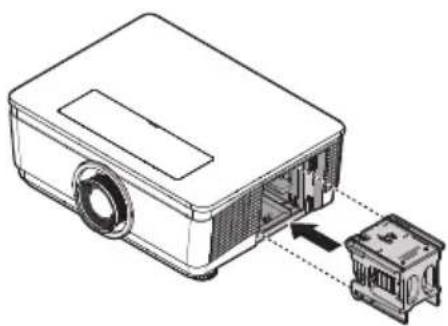 BENQ W8000 - Remplacement de la lampe - 9