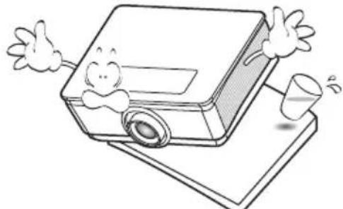 BENQ W8000 - Consignes de sécurité (suite) - 5