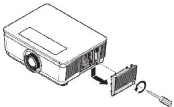 BENQ W8000 - Remplacement de la lampe - 2