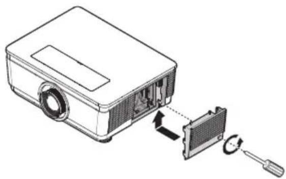 BENQ W8000 - Remplacement de la lampe - 11