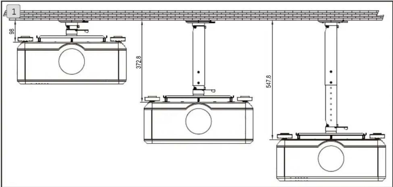 BENQ W11000 - Length - 1