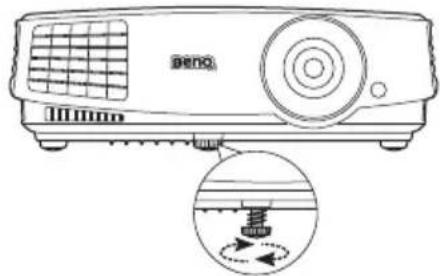BENQ MH530 - Ajustement de l'angle de projection - 1