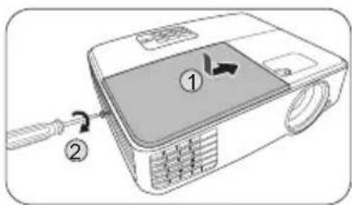 BENQ MH530 - Réinitialiser le compteur de la lampe - 2