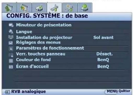 BENQ MH530 - Utilisation des menus - 4