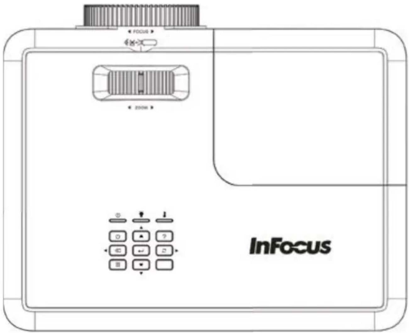 INFOCUS Genesis IN114BB - Dessus - 1