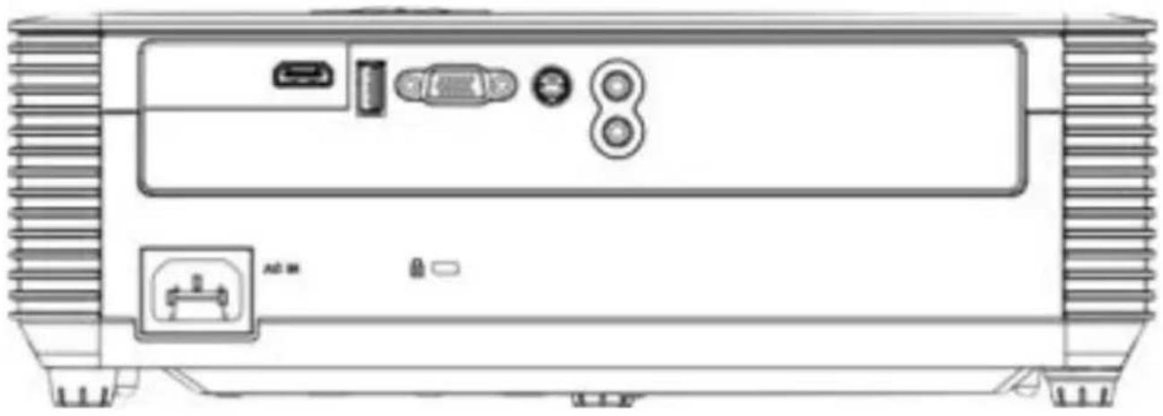 INFOCUS Genesis IN116AA - Façade arrête - 1